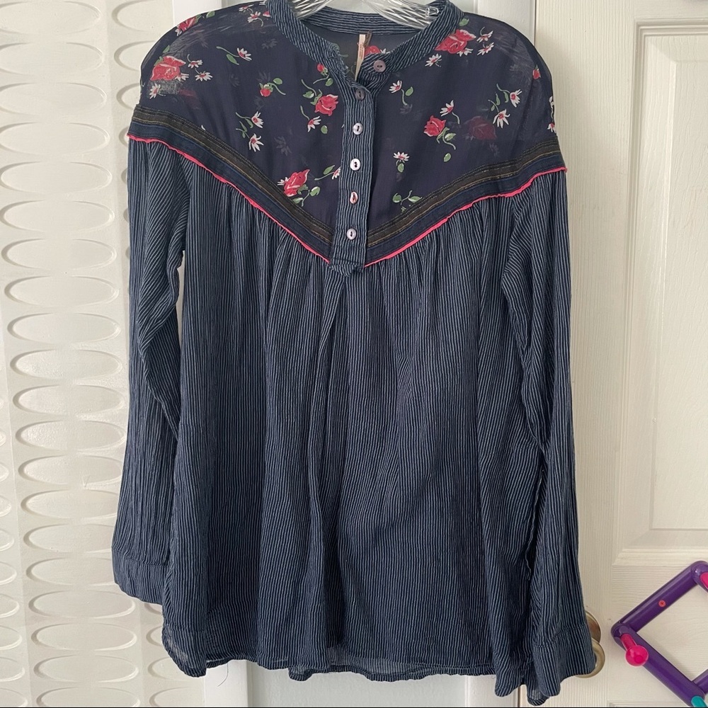 Flowy Free People Blouse/ Tunic